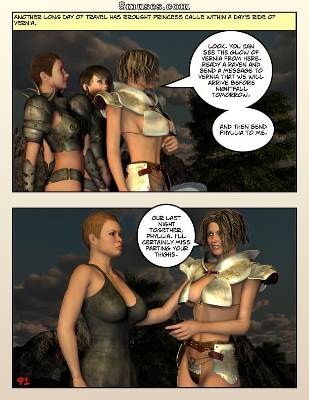 Digital Empress-Captain Trips Comics - Crônicas da imperatriz - Livro 12 - Lamento de uma imperatriz - Página 91