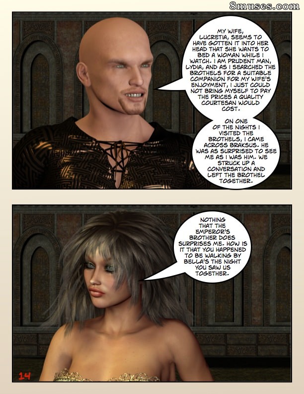 Digital Empress-Captain Trips Comics - Crônicas da imperatriz - Livro 12 - Lamento de uma imperatriz - Página 14