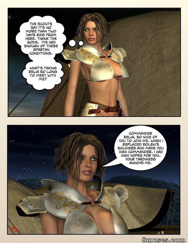 Digital Empress-Captain Trips Comics - Crônicas da imperatriz - Livro 12 - Lamento de uma imperatriz - Página 71