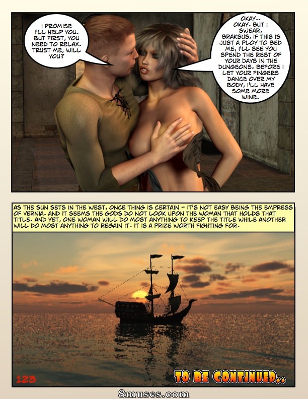 Digital Empress-Captain Trips Comics - Crônicas da imperatriz - Livro 12 - Lamento de uma imperatriz - Página 123
