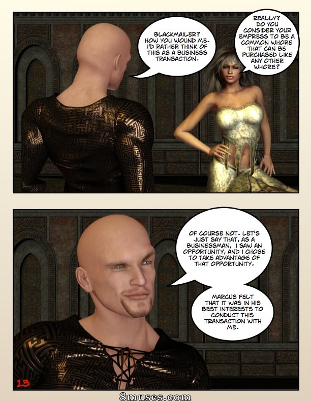 Digital Empress-Captain Trips Comics - Crônicas da imperatriz - Livro 12 - Lamento de uma imperatriz - Página 13