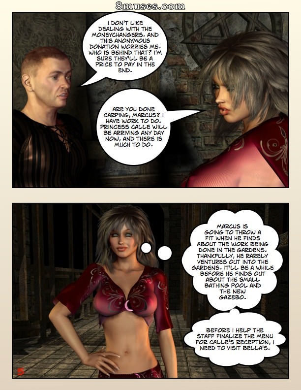 Digital Empress-Captain Trips Comics - Crônicas da imperatriz - Livro 12 - Lamento de uma imperatriz - Página 5