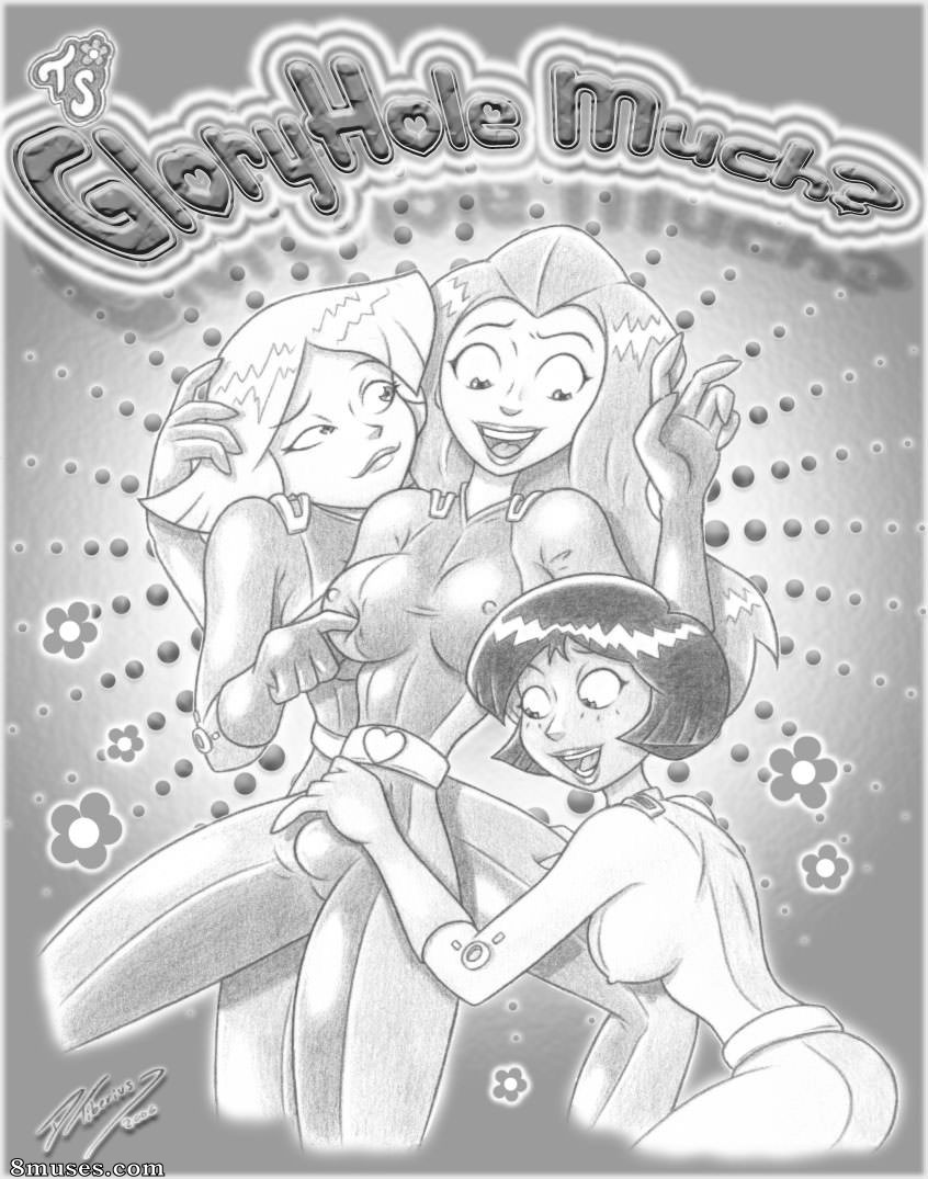 DTiberius Comics - Totally Spies - Gloryhole Much - Page 1