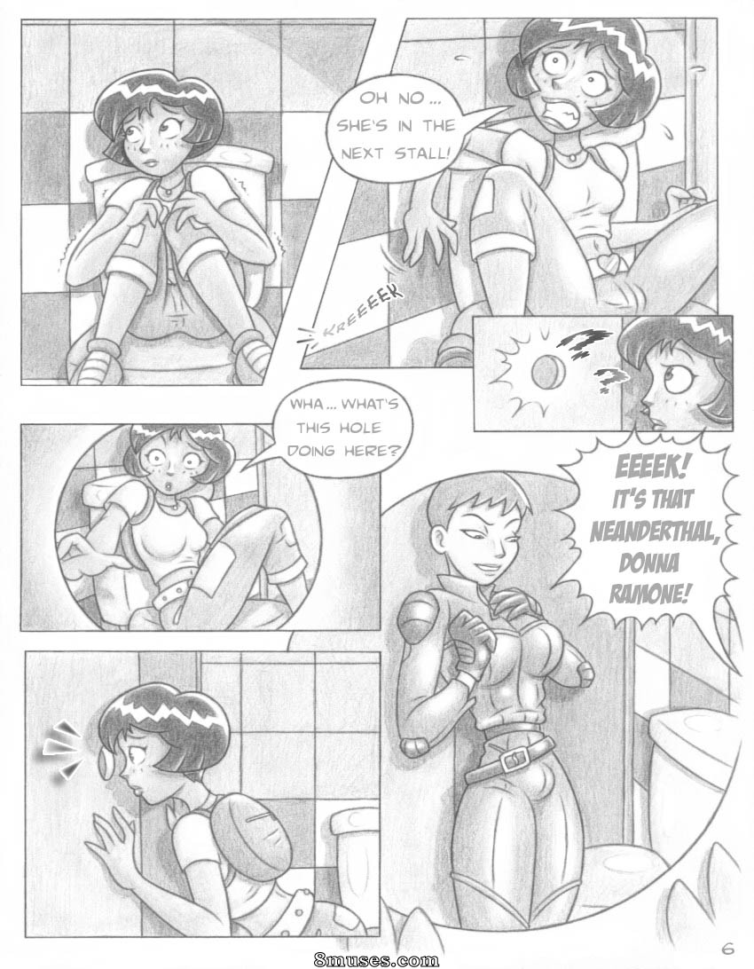 DTiberius Comics - Totally Spies - Gloryhole Much - Page 7