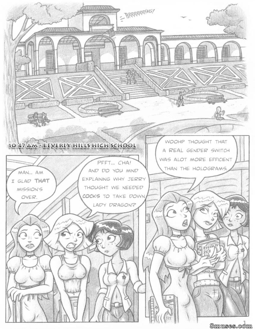 DTiberius Comics - Totally Spies - Gloryhole Much - Page 2