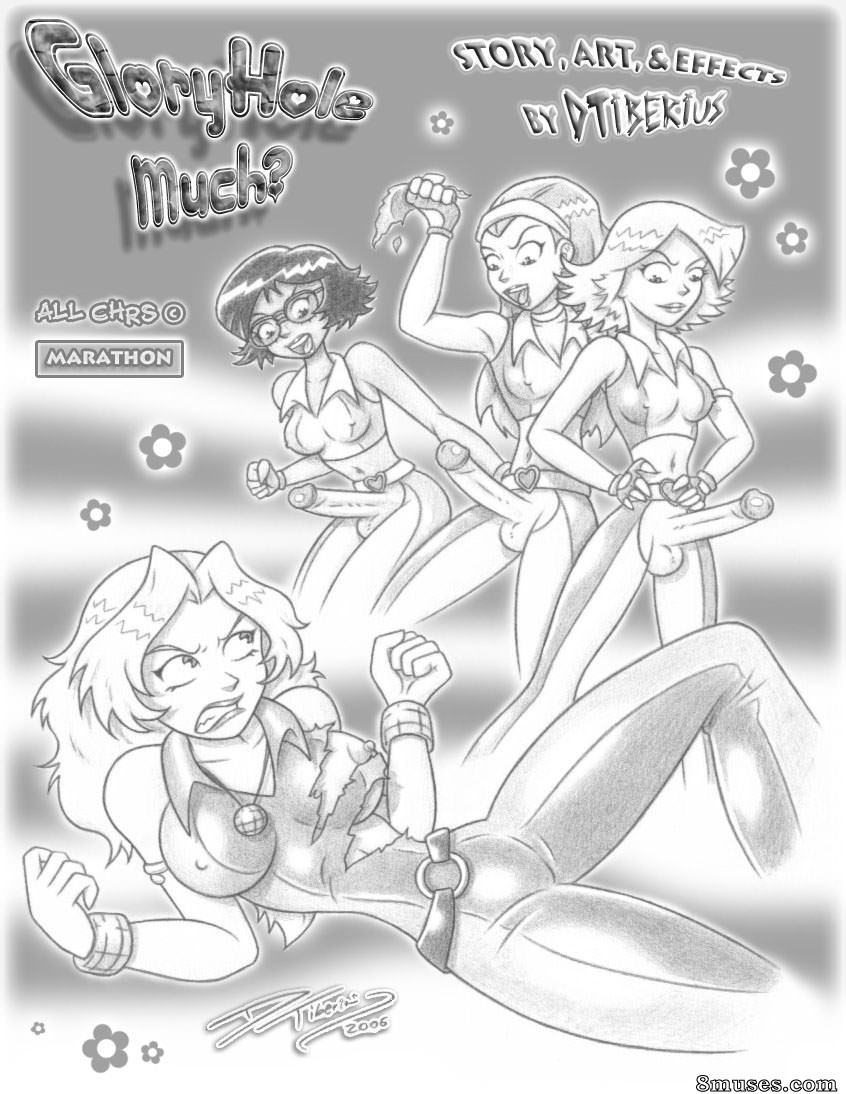 DTiberius Comics - Totally Spies - Gloryhole Much - Page 35