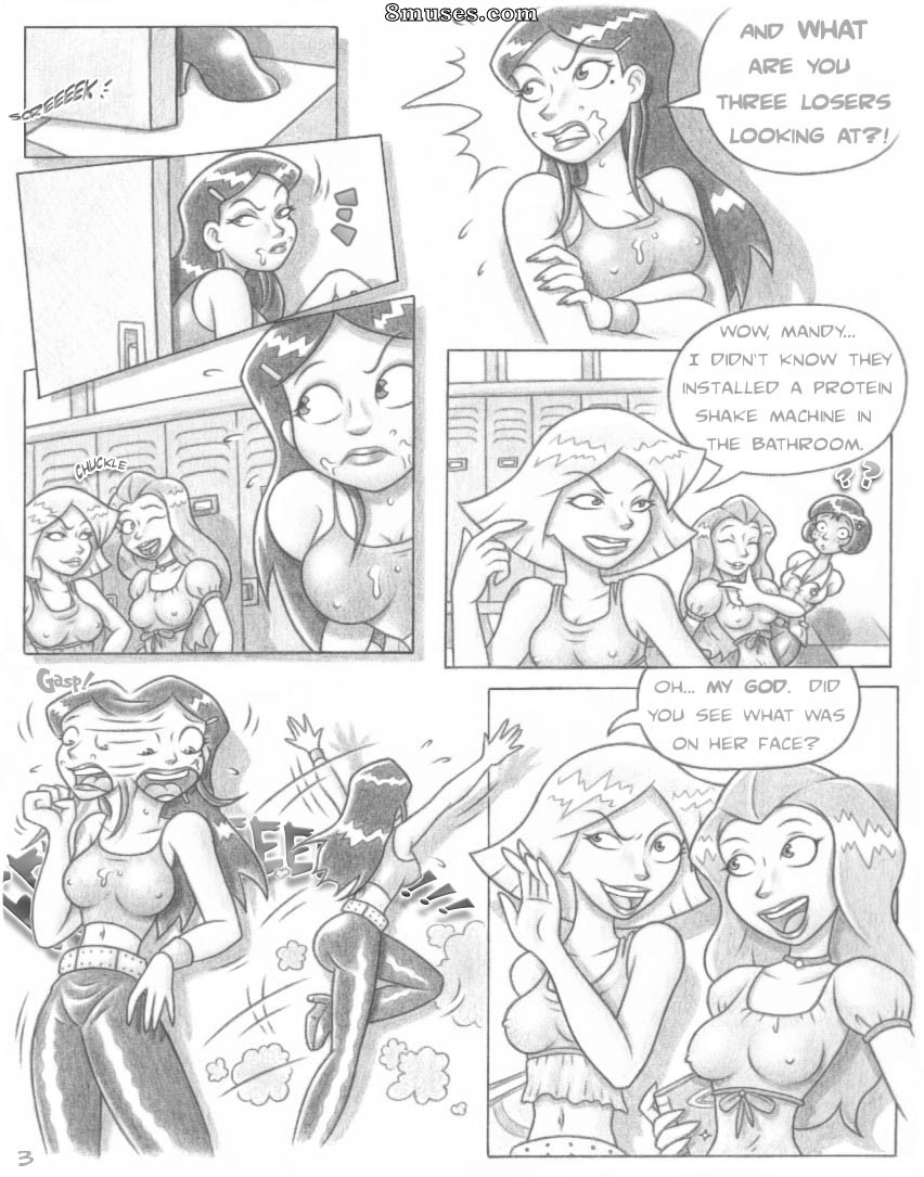 DTiberius Comics - Totally Spies - Gloryhole Much - Page 4