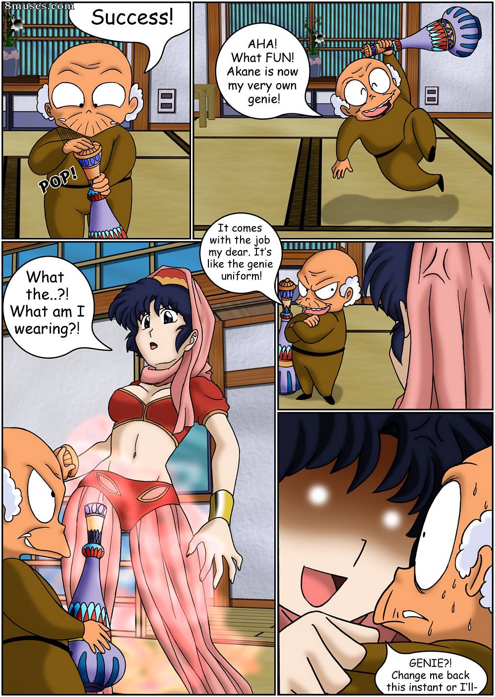 Ranma Books Comics - Sonho com Akane - Página 7