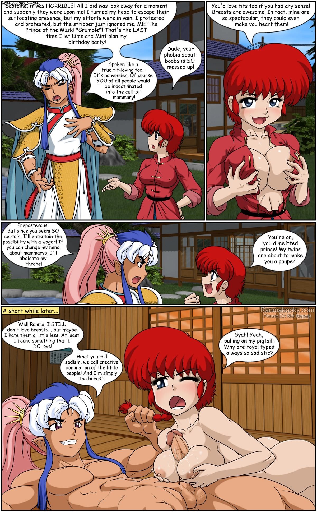 Ranma Books Comics - Trozos traviesos - Página 80