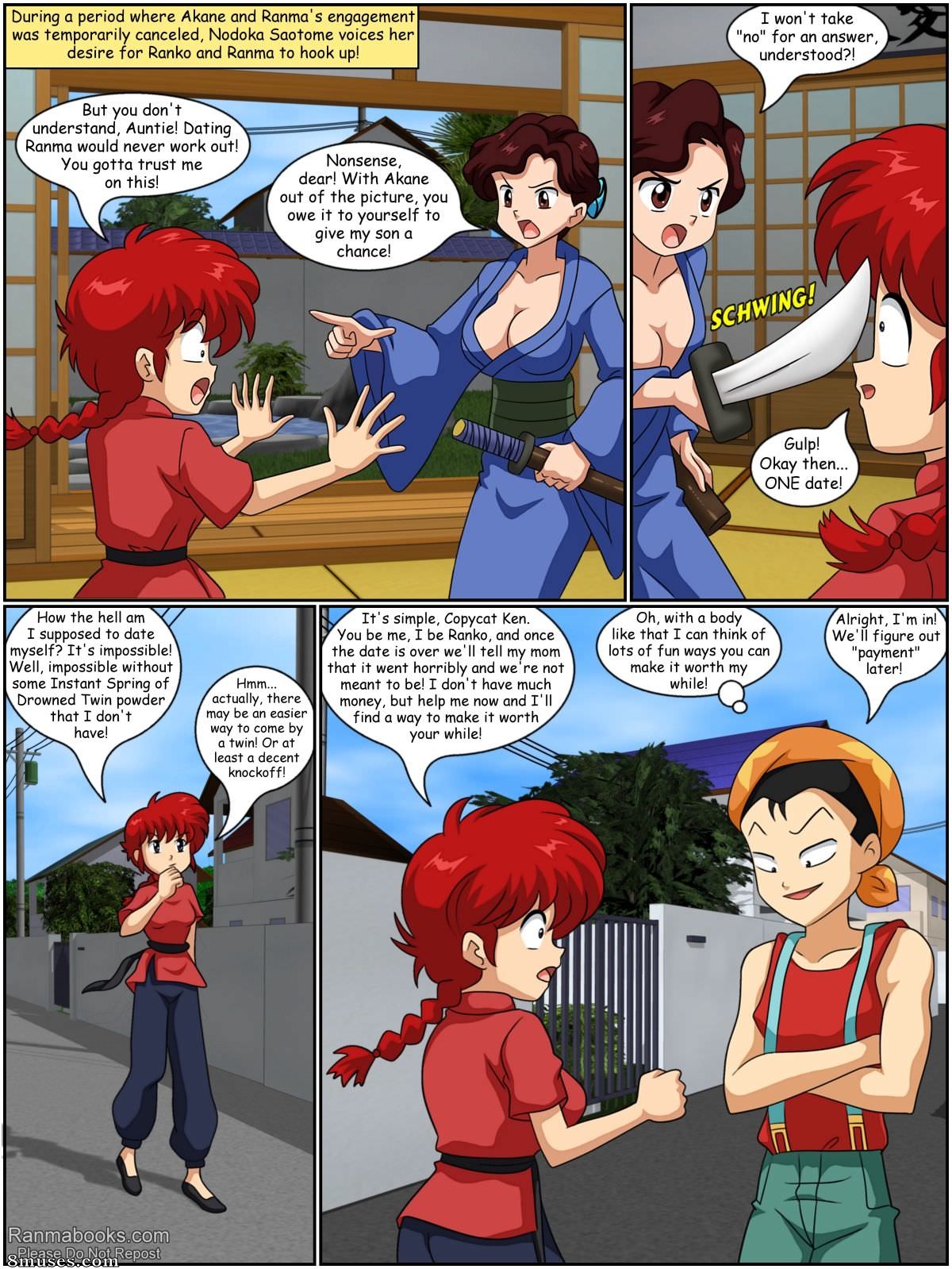 Ranma Books Comics - Pedacinhos travessos - Página 22