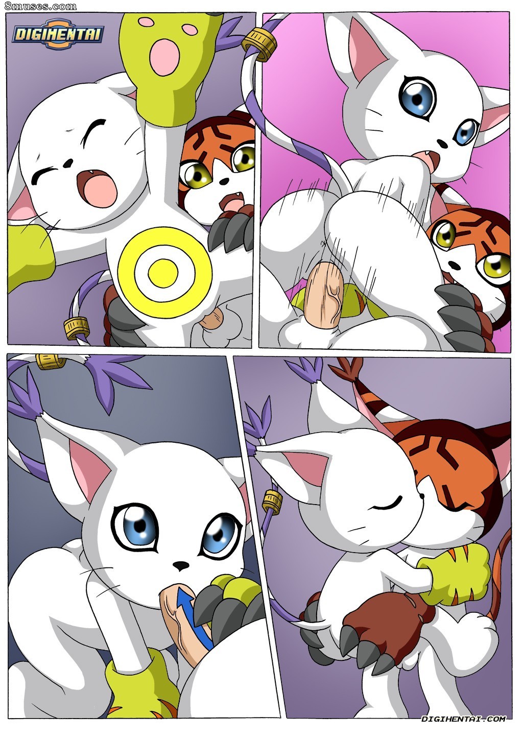 Digihentai Comics - Gatomon no cio 3 - Página 11