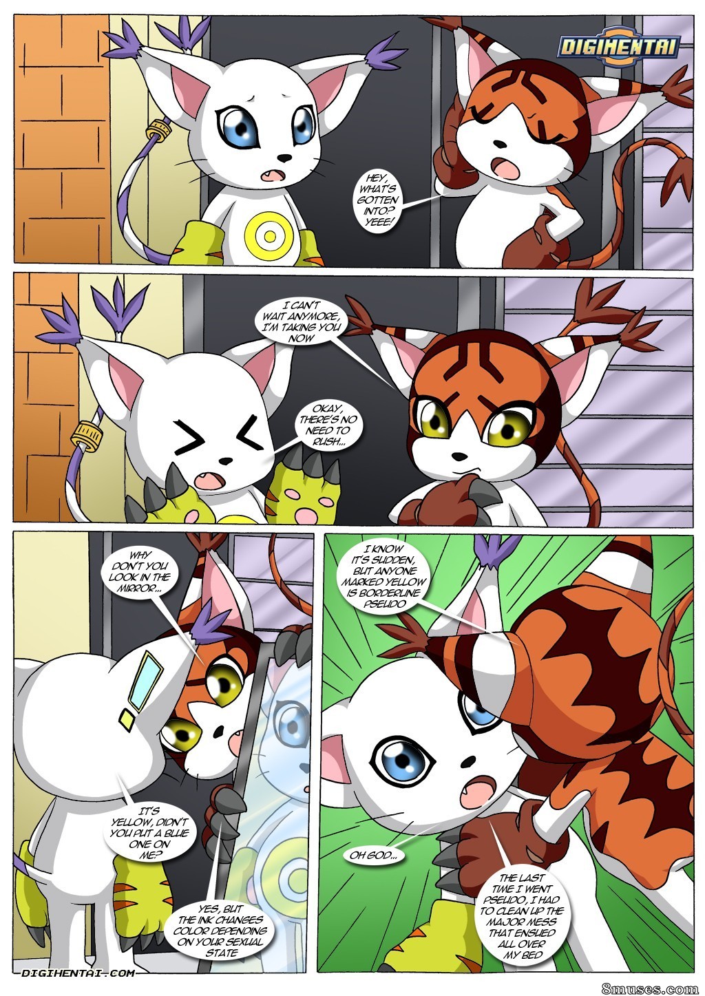Digihentai Comics - Gatomon no cio 3 - Página 10