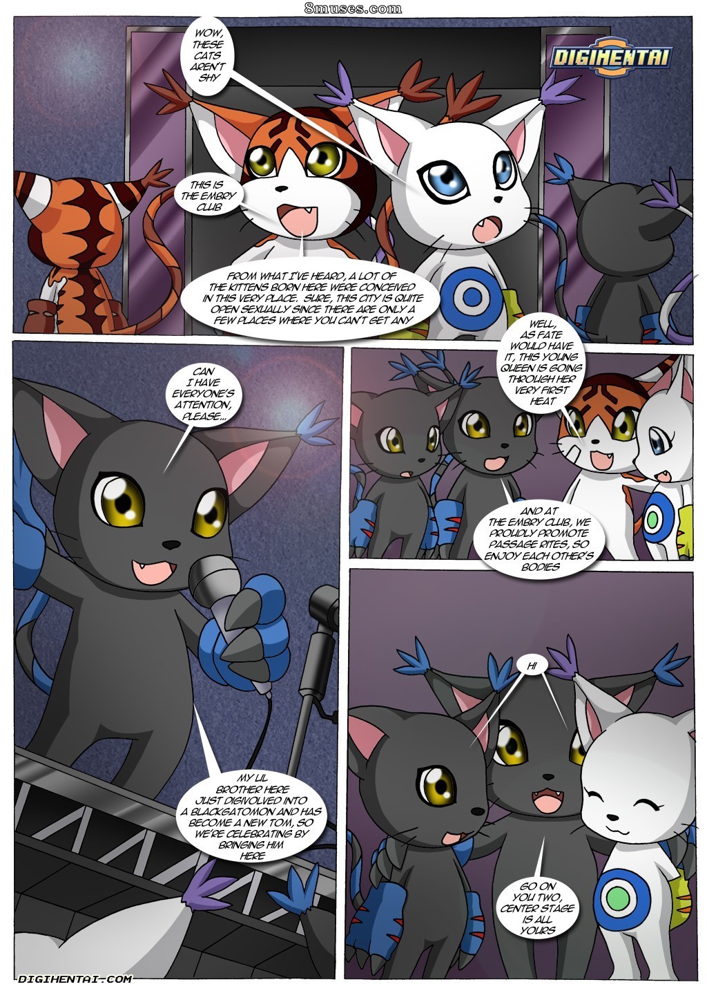 Page 7 | Digihentai-Comics/Gatomon-in-heat-3 | 8muses - Sex Comics