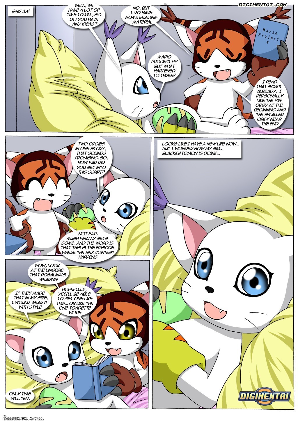Digihentai Comics - Gatomon en chaleur 3 - Page 14