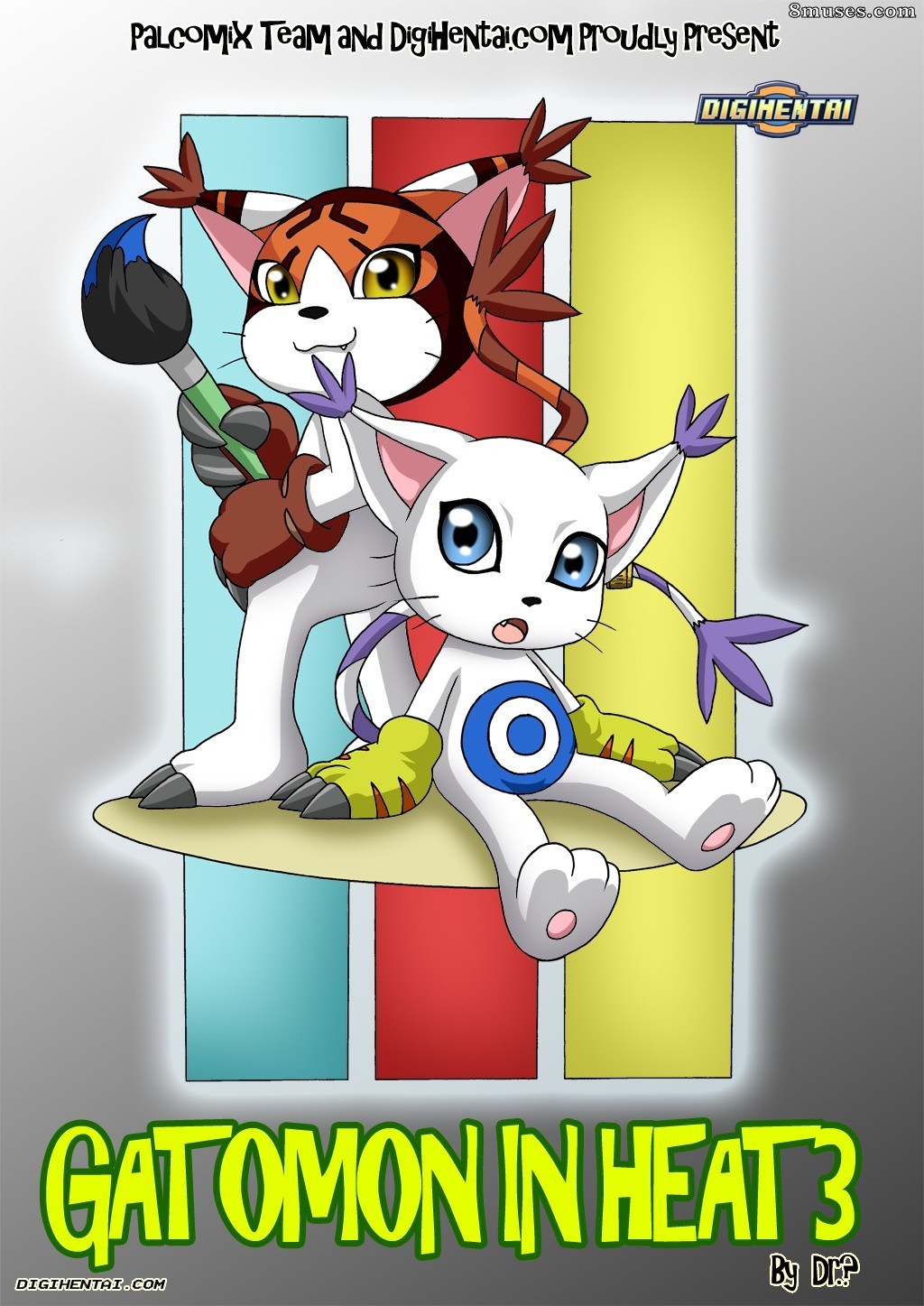 Digihentai Comics - Gatomon en chaleur 3 - Page 1