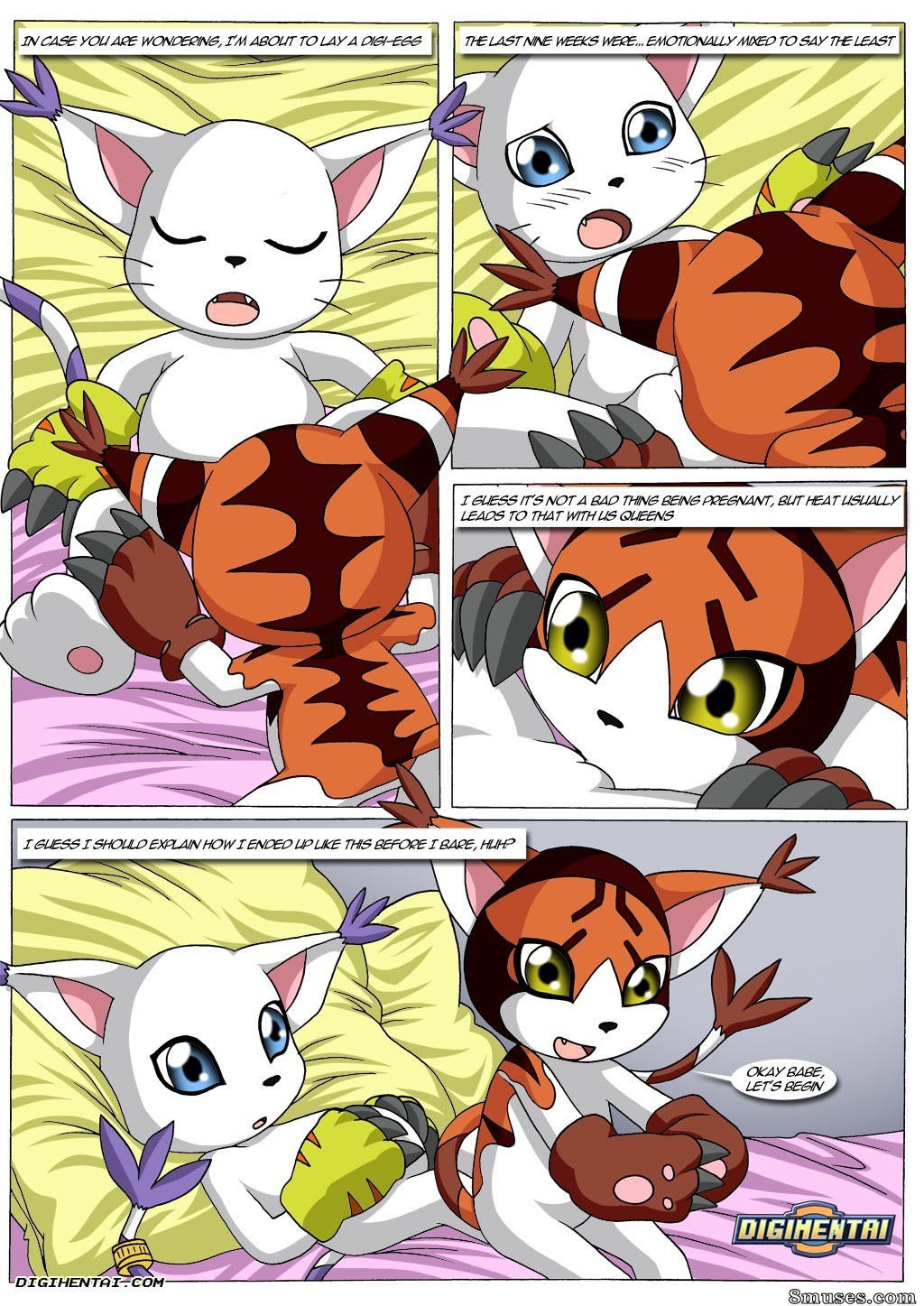 Digihentai Comics - Gatomon no cio 3 - Página 3