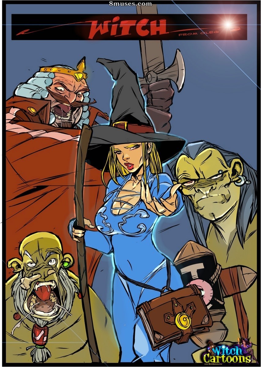 Witch Cartoons - Bruxa 10 - Página 1