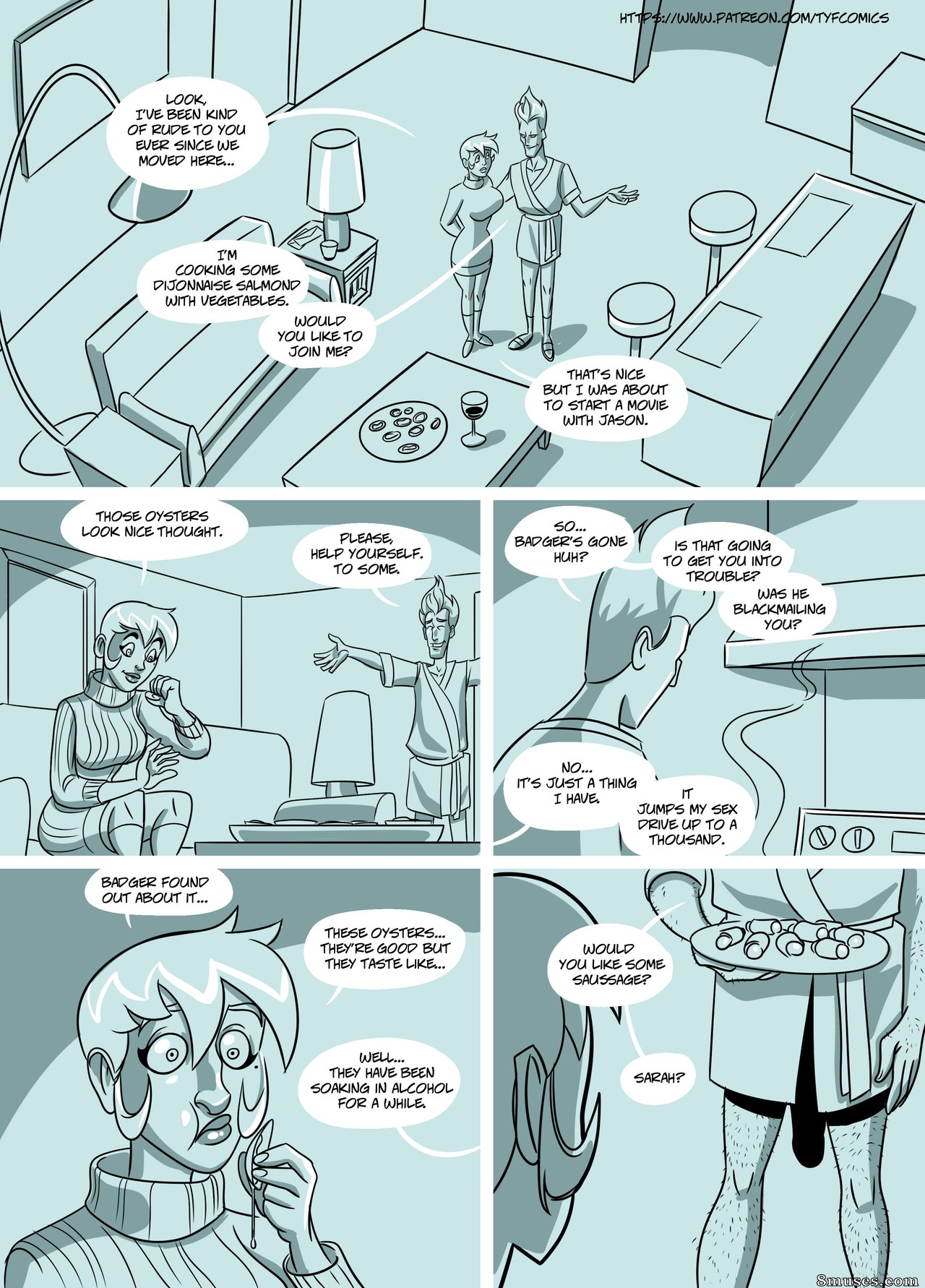 John North Comics - El compañero de habitación - Página 23