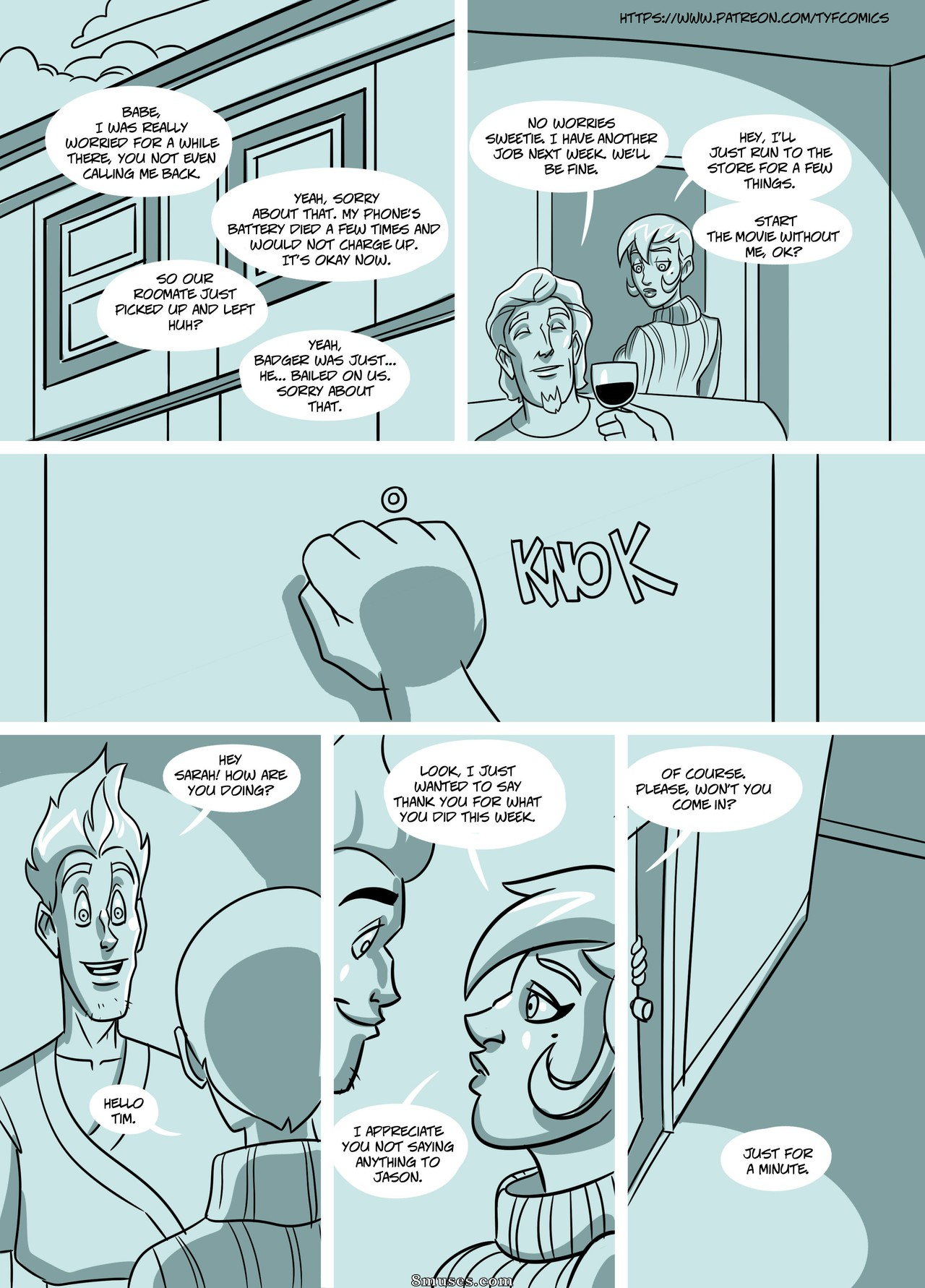 John North Comics - El compañero de habitación - Página 22