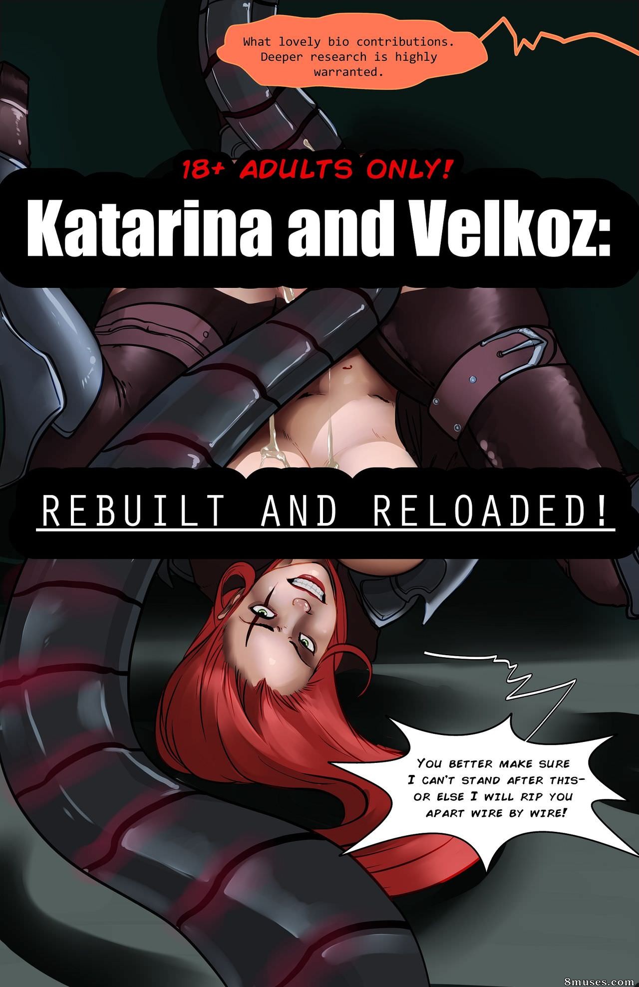 Zaunderground Comics - Katarina e Velkoz - Reconstruída e recarregada - Página 1