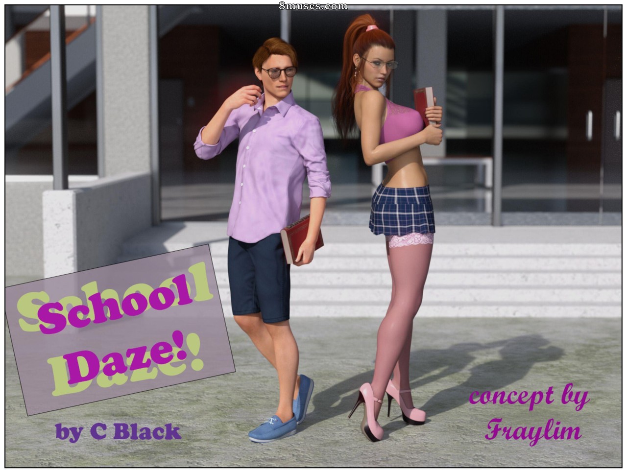 CBlack - School Daze - Page 1