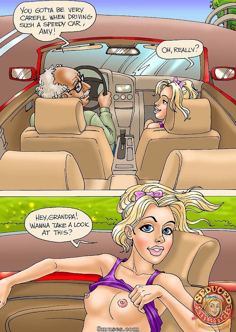 Seduced Amanda Comics - Grandpa and His New Ride - Page 4