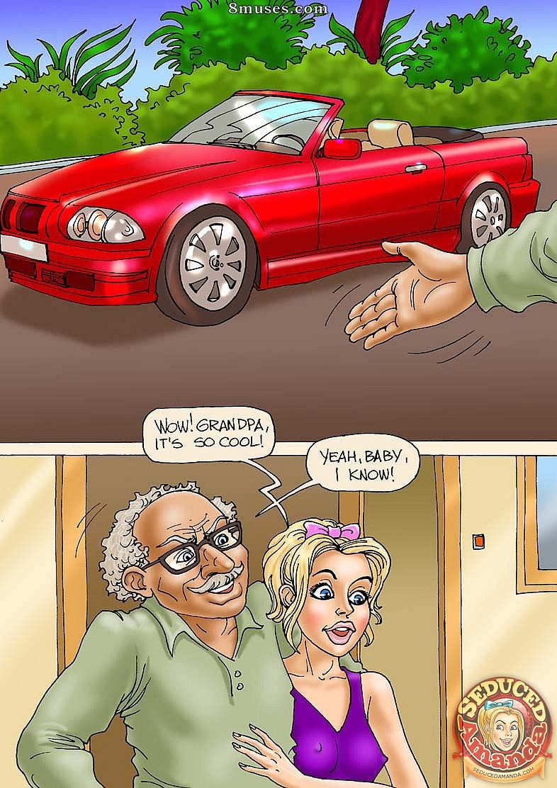 Seduced Amanda Comics - Grandpa and His New Ride - Page 2