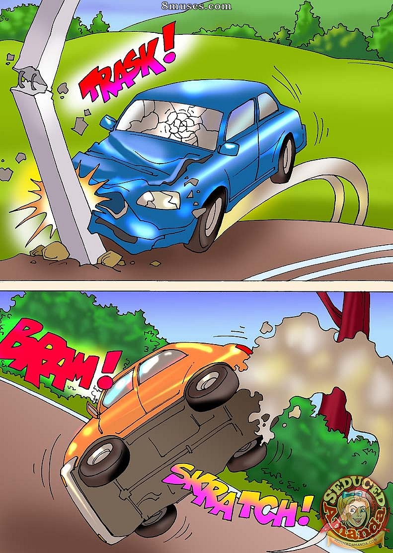 Seduced Amanda Comics - Vovô e sua nova montaria - Página 7