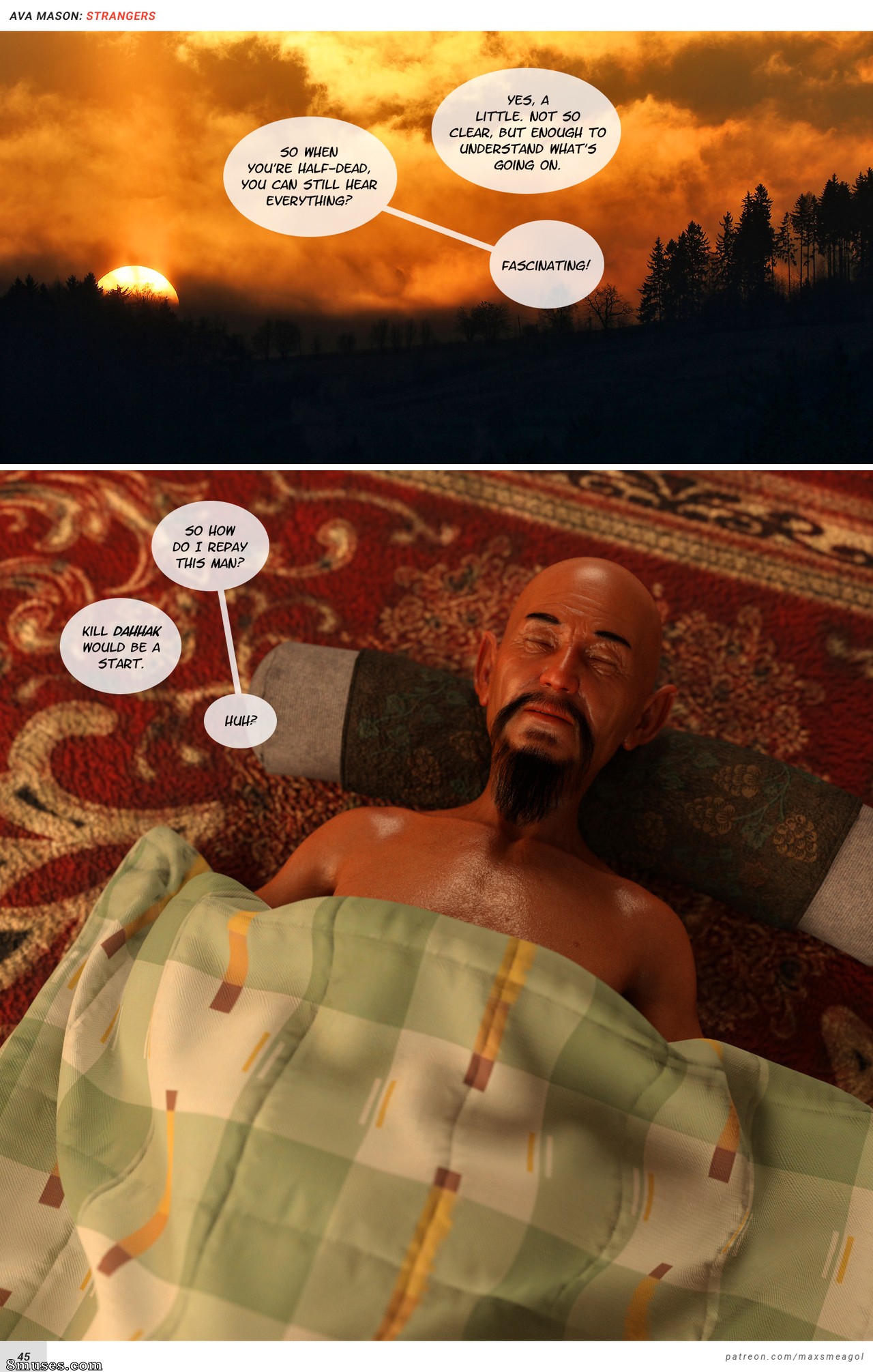 MaxSmeagol - Ava Mason - Strangers - Page 46