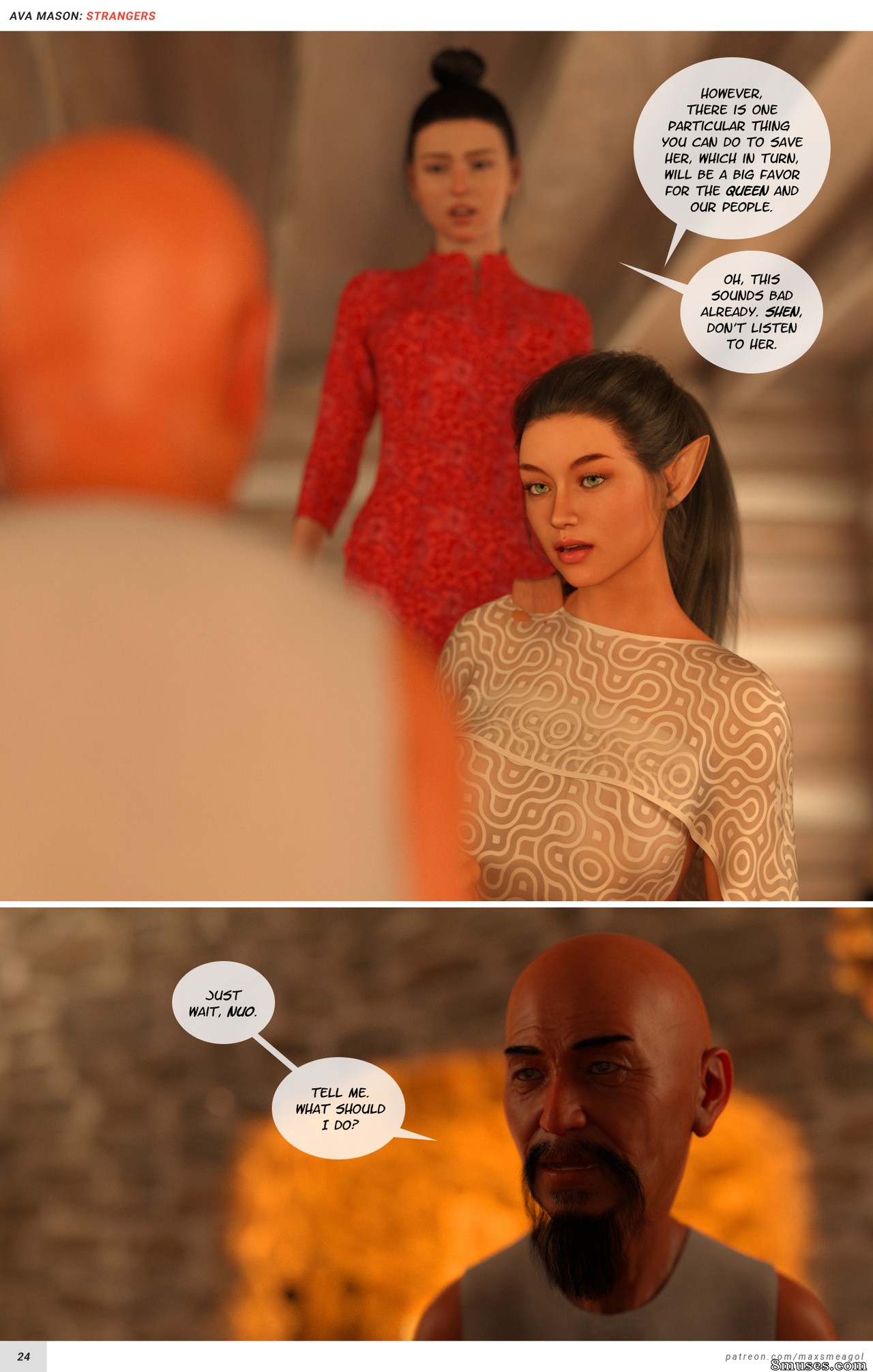 MaxSmeagol - Ava Mason - Strangers - Page 25