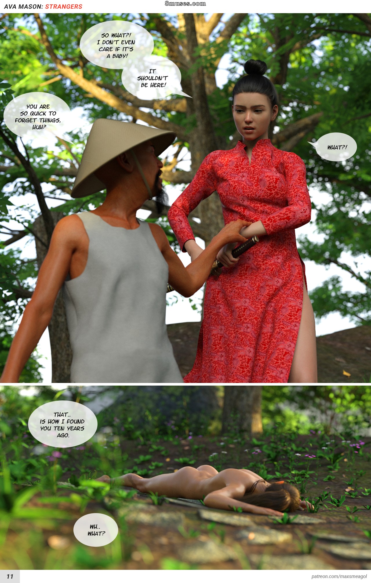 MaxSmeagol - Ava Mason - Strangers - Page 12