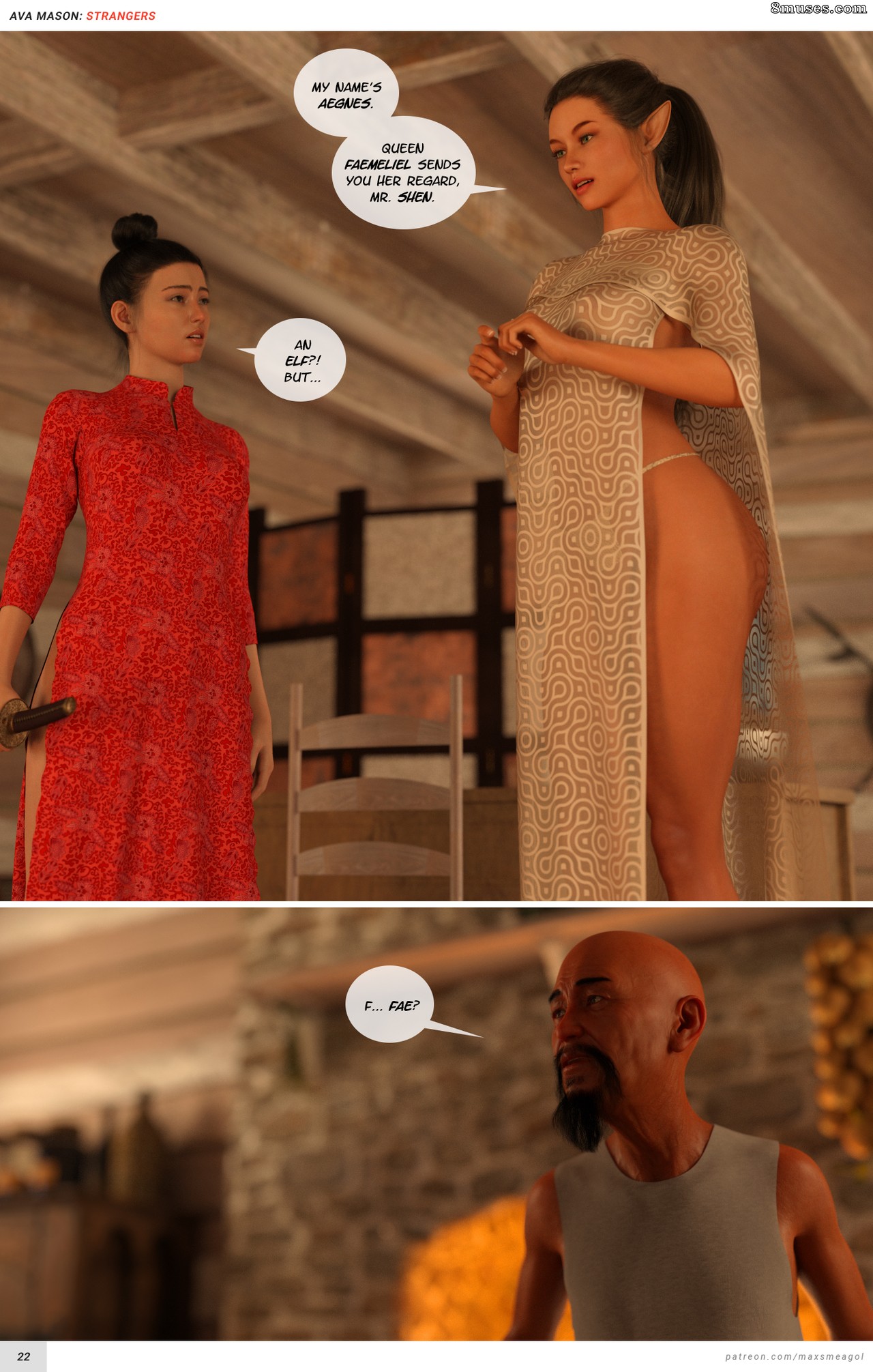 MaxSmeagol - Ava Mason - Strangers - Page 23