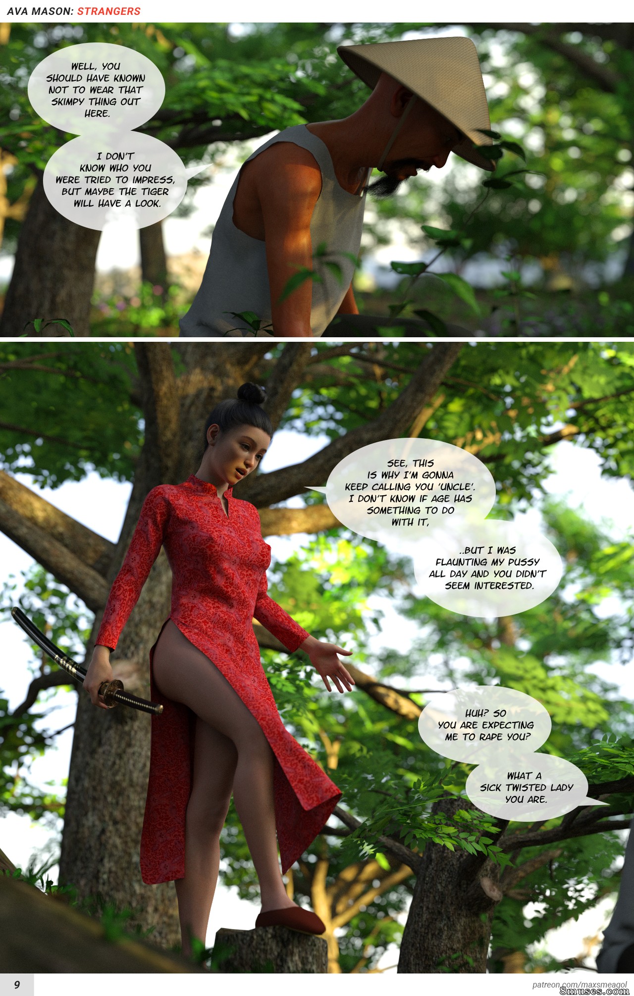 MaxSmeagol - Ava Mason - Strangers - Page 10
