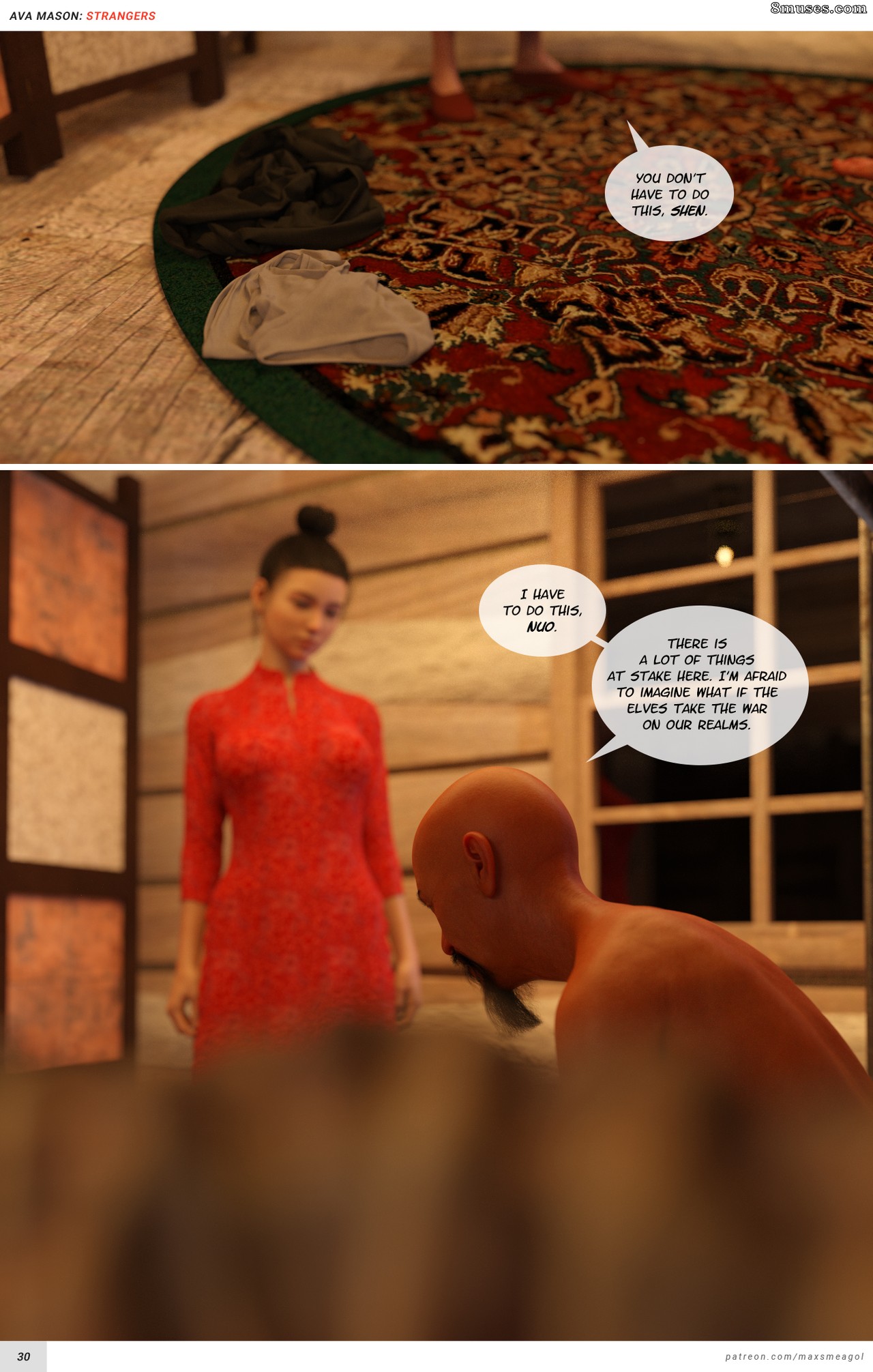MaxSmeagol - Ava Mason - Strangers - Page 31
