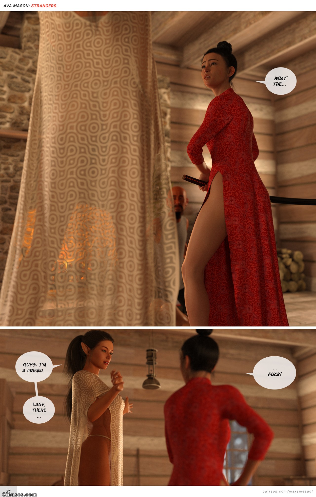 MaxSmeagol - Ava Mason - Strangers - Page 22