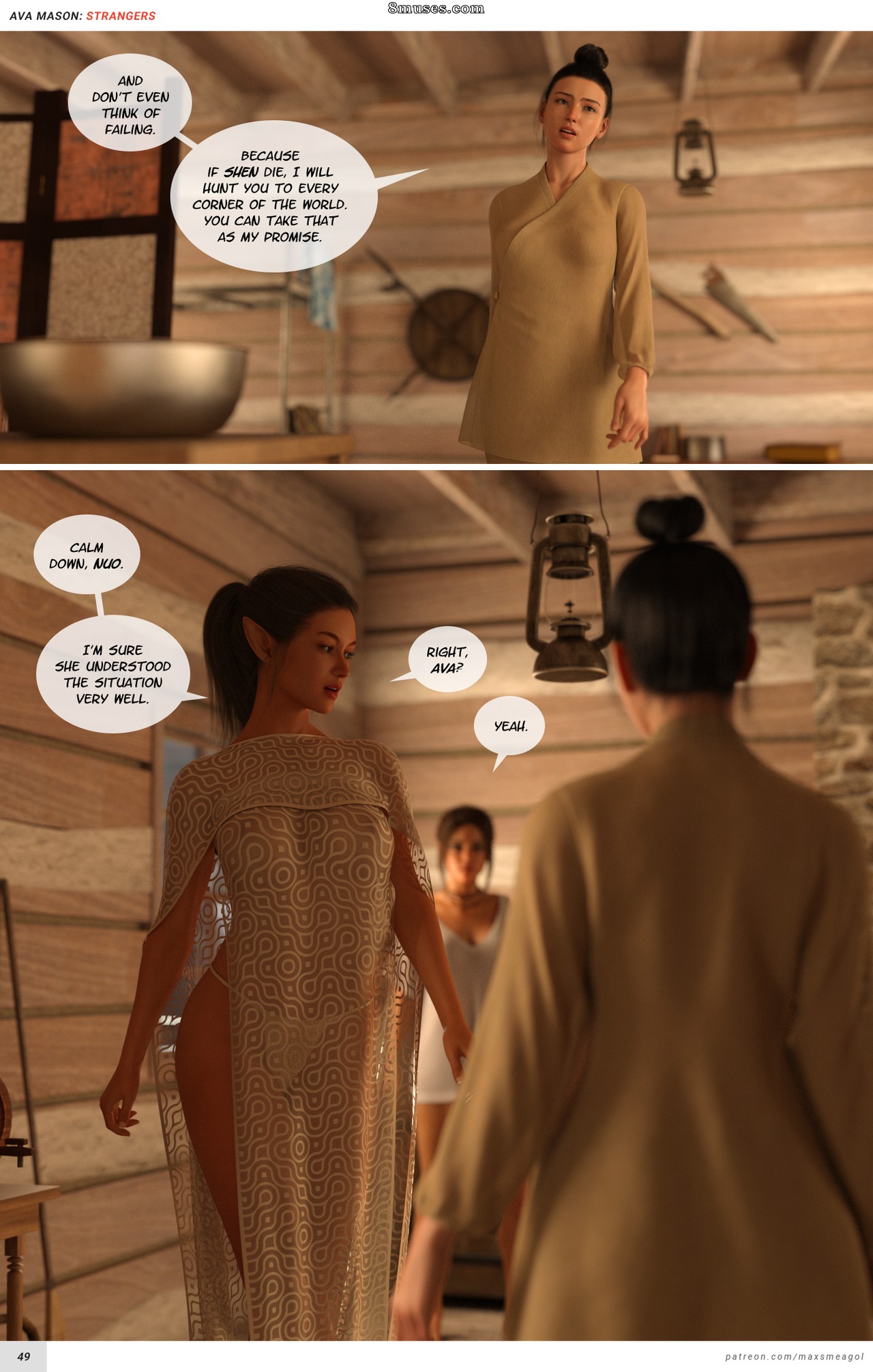 MaxSmeagol - Ava Mason - Strangers - Page 50
