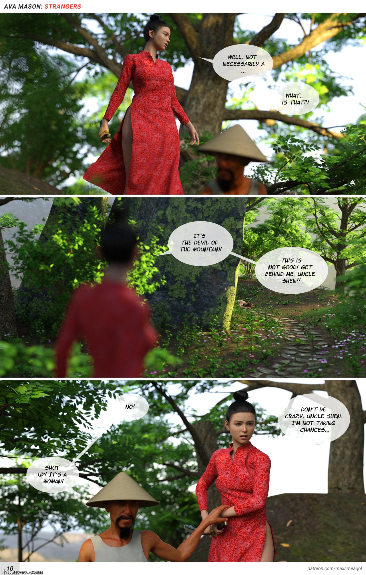 MaxSmeagol - Ava Mason - Strangers - Page 11