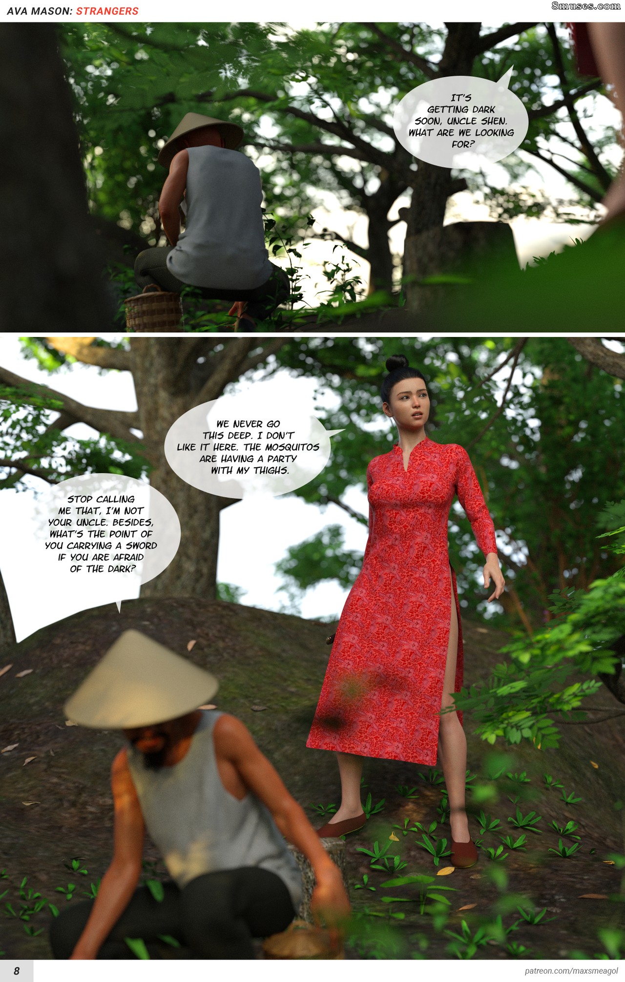 MaxSmeagol - Ava Mason - Strangers - Page 9