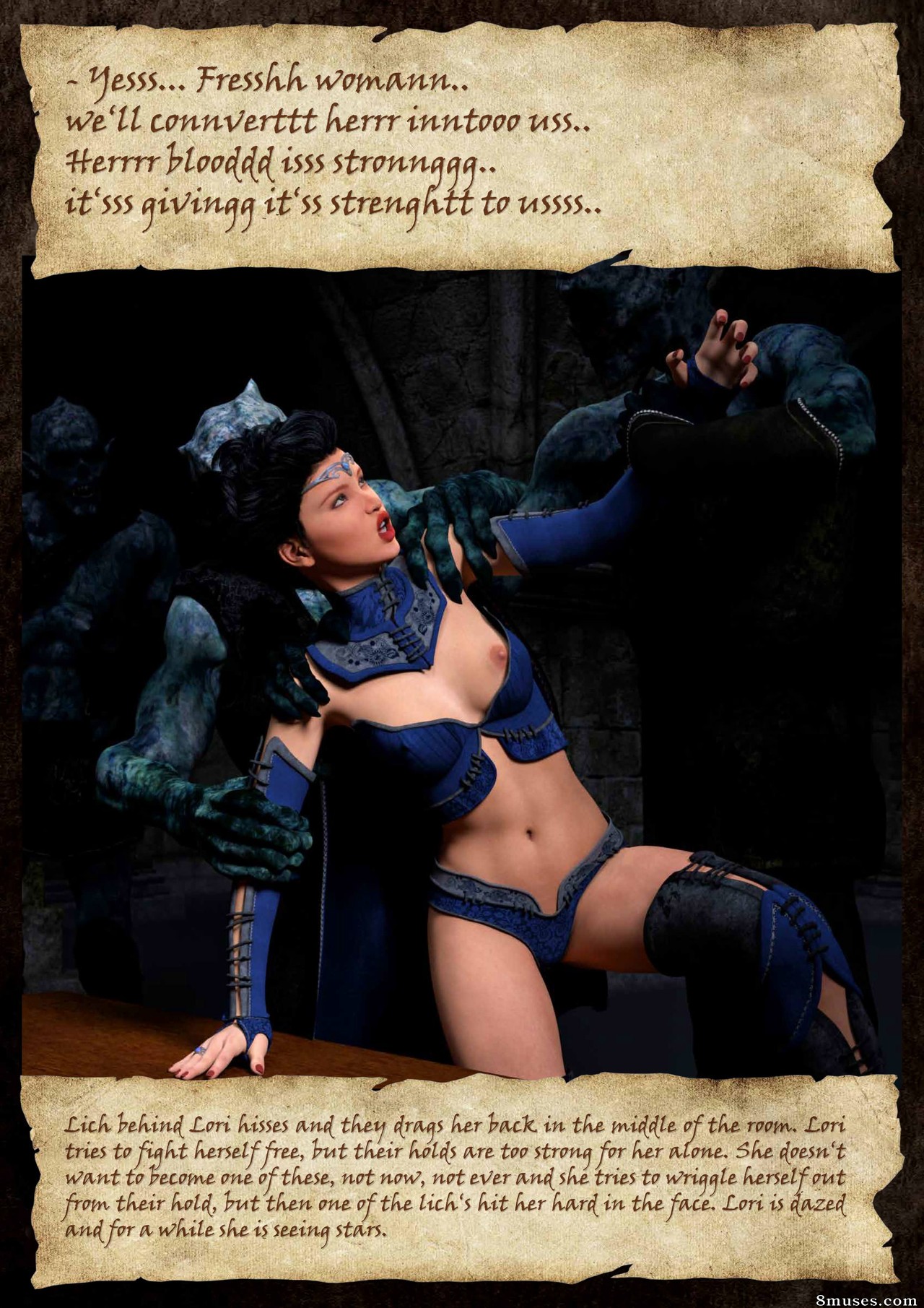 Sorceress Lori Beyond Death - story - Page 15