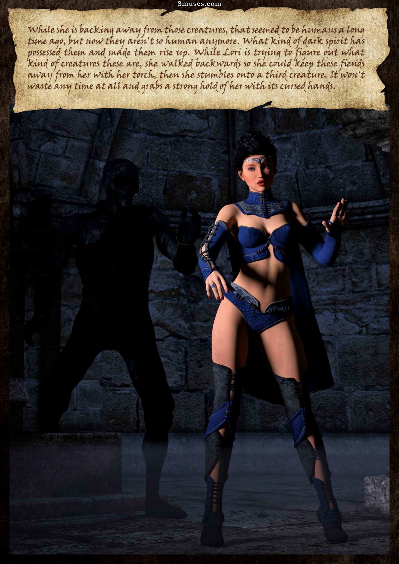 Sorceress Lori Beyond Death - story - Page 13