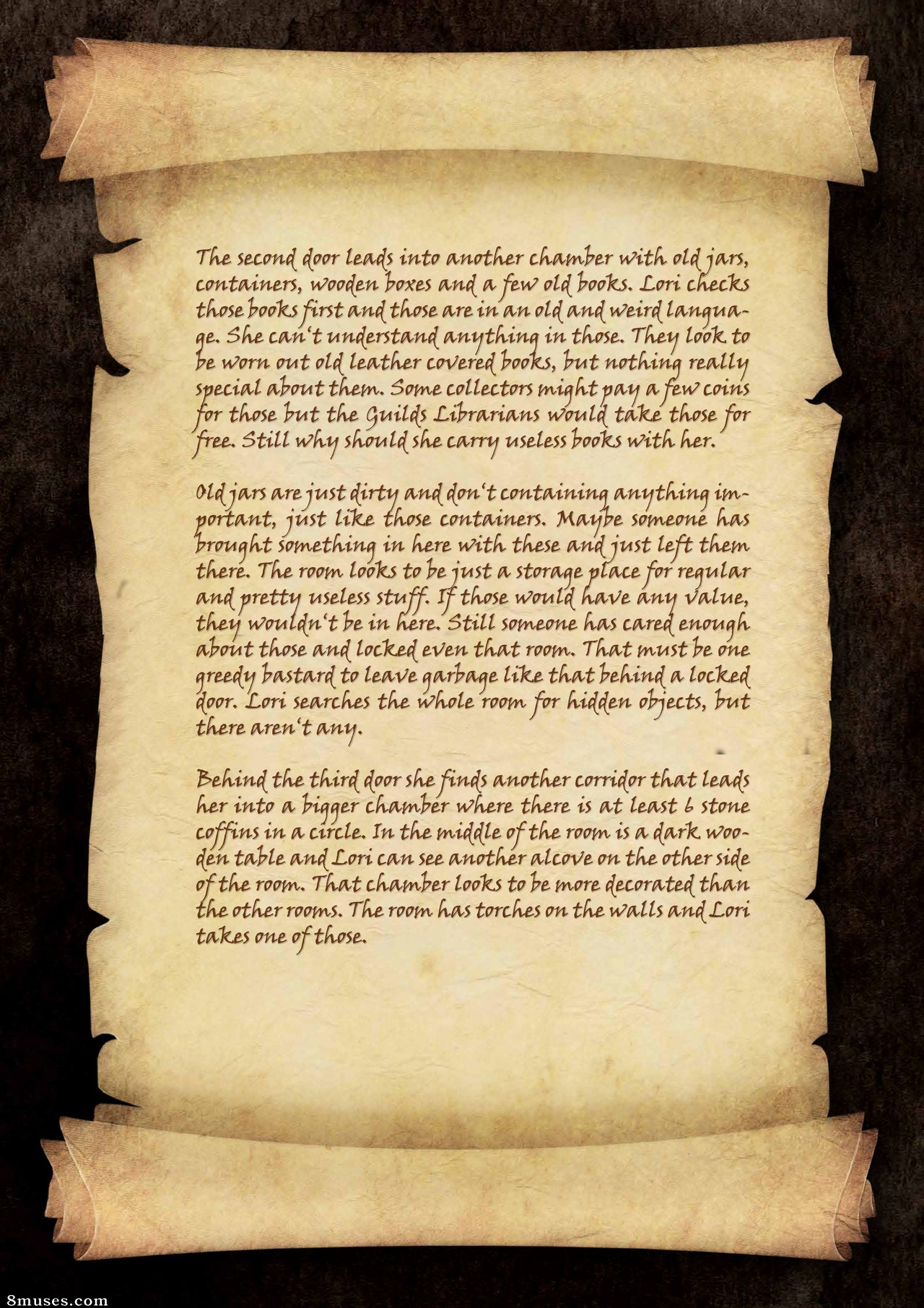 Sorceress Lori Beyond Death - story - Page 10