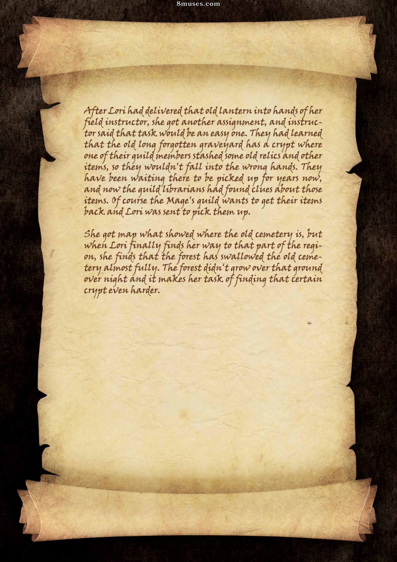 Sorceress Lori Beyond Death - story - Page 2