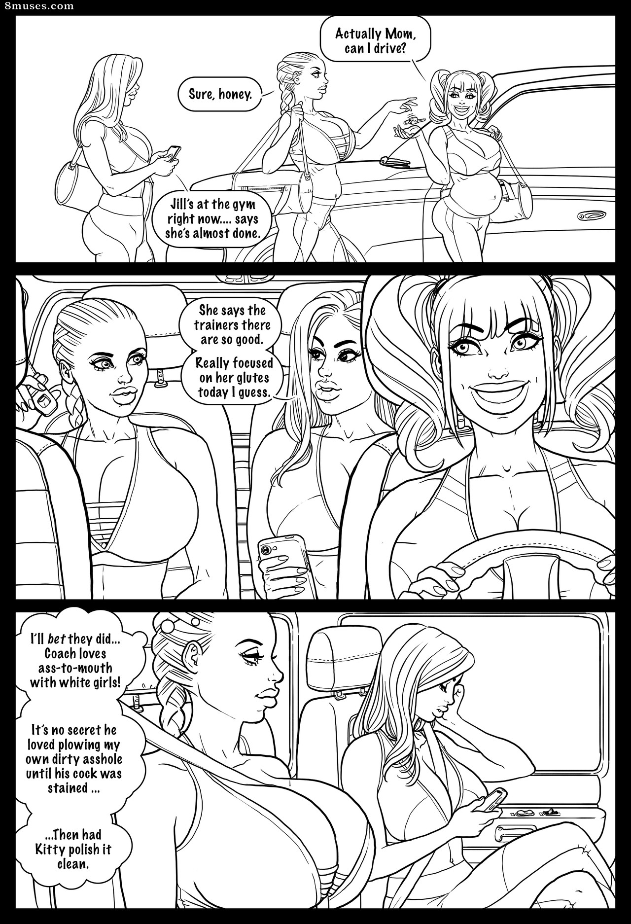 Page 45 | Pegasus-Comics/Two-Hot-Blondes-Bred-Out | 8muses - Sex Comics