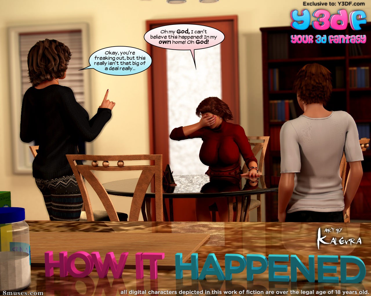 Y3DF - Your3DFantasy.com Comics - Cómo sucedió - Página 1