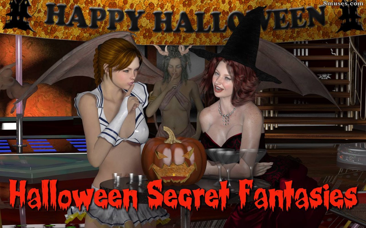 DarkCowboy Comics - Halloween Secret Fantasies - Page 1