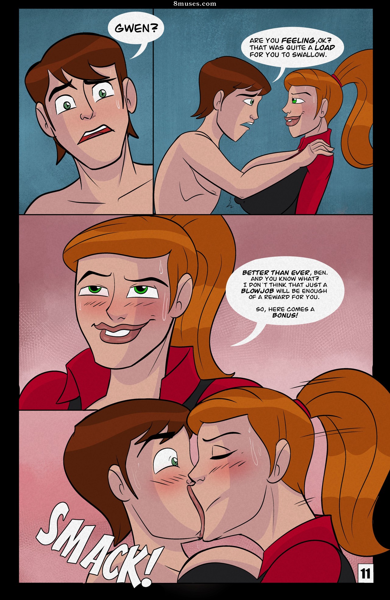 Ameizing Lewds Comics - A recompensa - Página 13