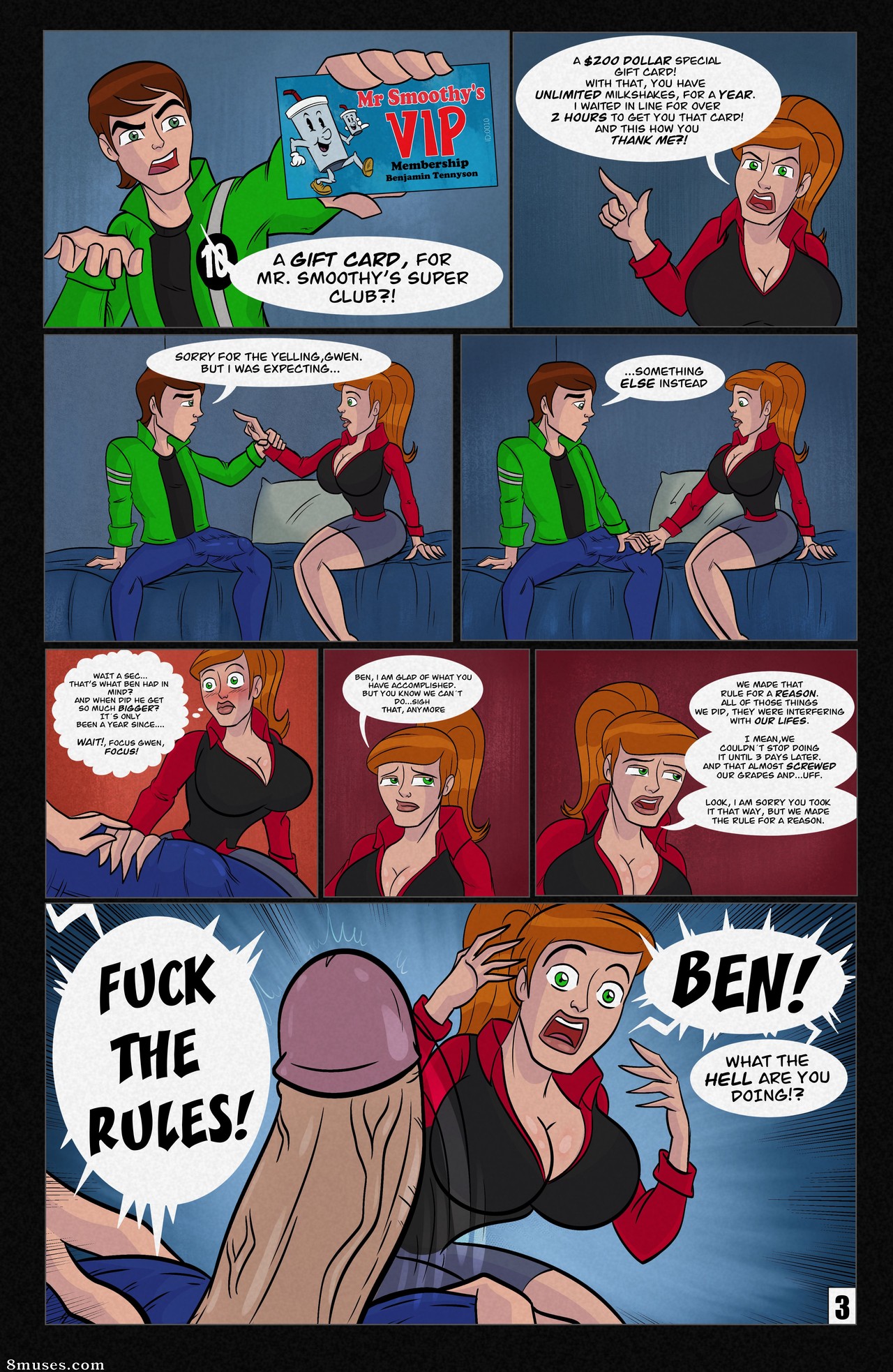 Ameizing Lewds Comics - La recompensa - Página 5