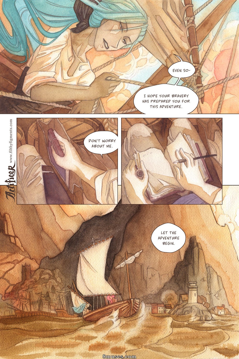 Filthy Figments Comics - Artificier - Página 12