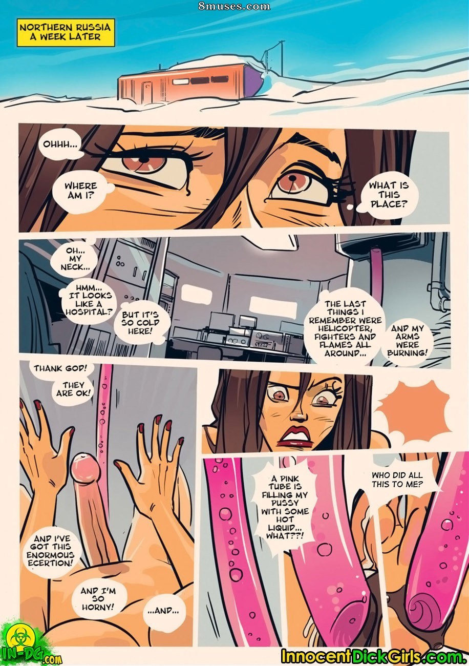 Innocent Dickgirls Comics - Bebê gelado - Página 5