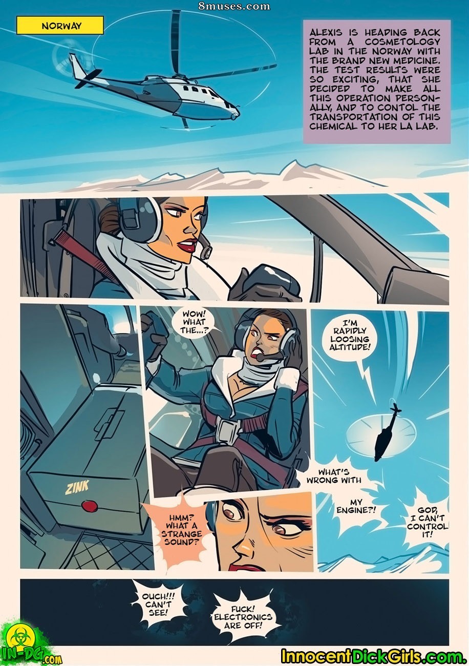 Innocent Dickgirls Comics - Bebê gelado - Página 2
